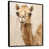Black Floater Framed