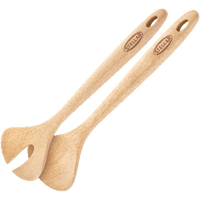 Stellar, Beech Tools - 2 Piece Salad Server Set