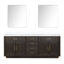 Meuble-lavabo double Shelter et miroirs 28 po-115766996-115766995-115766990