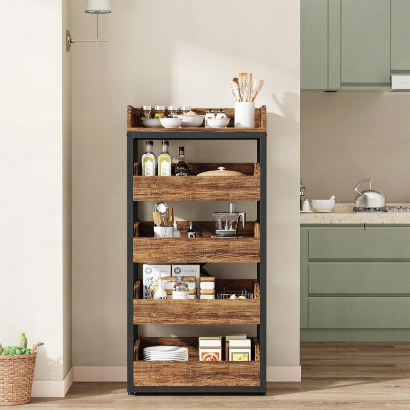 Étagère de rangement à cinq niveaux pour fruits et légumes