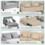 Borchert 2 Seater Fabric Sofa Bed-920074358