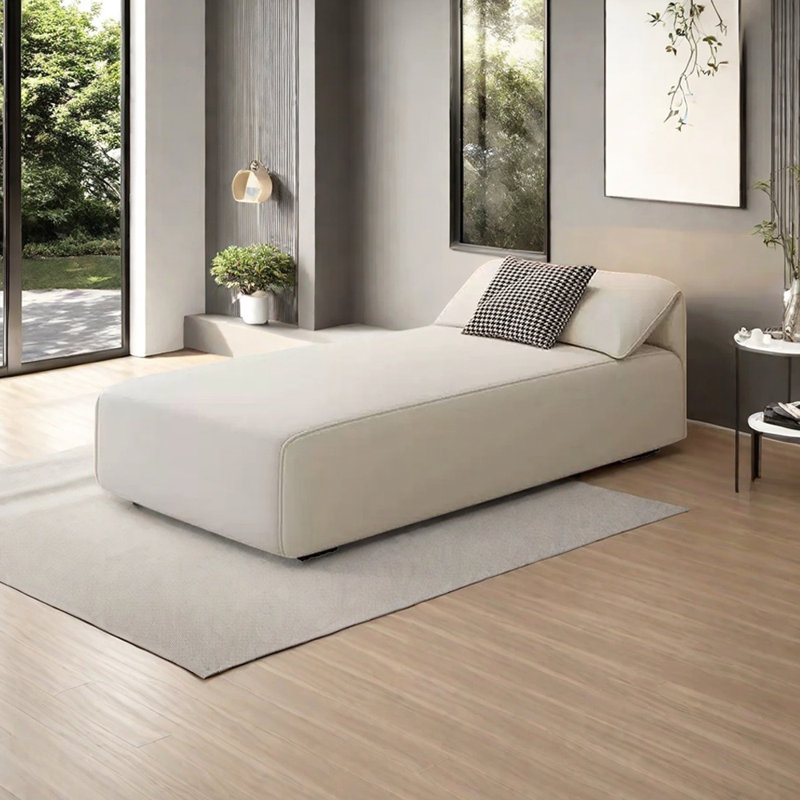 Méridiennes d'intérieur Modern Home Living Room, Blanc cassé