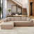 Beige Polyester