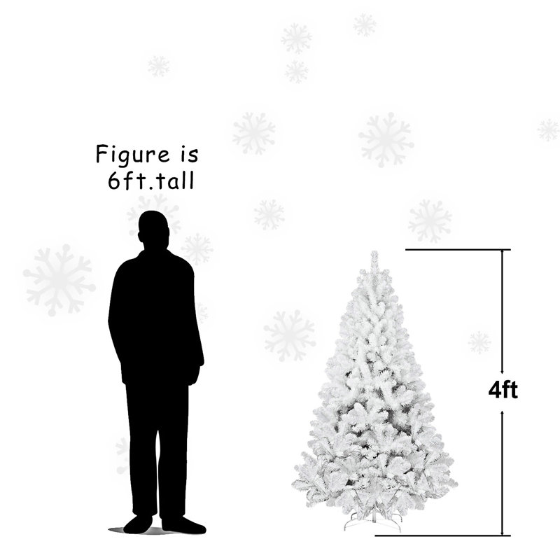 Arbre de Noël artificiel avec fil mémoire, 7.5'