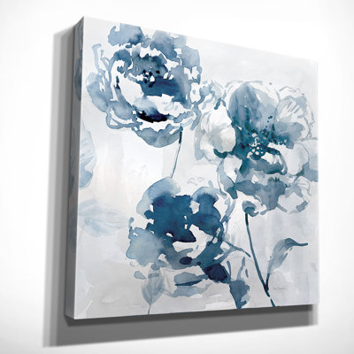 " Indigo Garden I " Painting Print