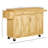Kitchen Island On Wheels(No Include Stool)