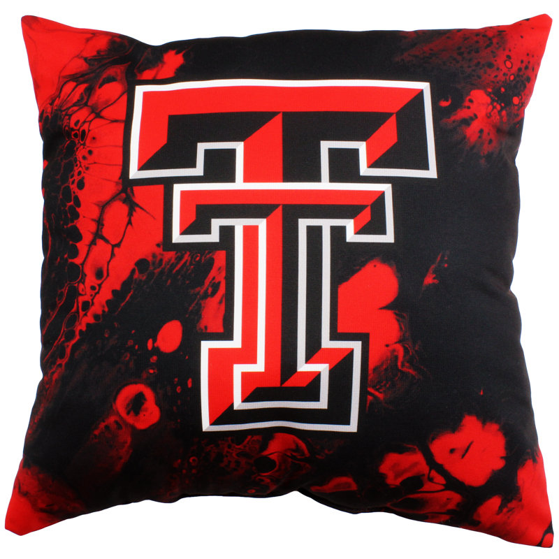 NCAA Throw Pillow, Texas Tech Red Raiders