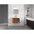 Space-Efficient Wall-Mounted Bathroom Vanity with Premium Features