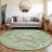 Machine Washable Indoor/Outdoor Xhevrie Aloe Rug-345874559