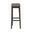 Tabouret de comptoir et de bar en bois massif sans dossier avec siège rembourré Bartonville-866721043-875261410