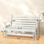 Double chaise berçante, banc oscillant attrayant