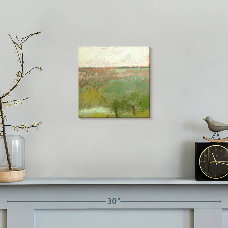 Rustic Landscape I, 10" H x 10" W