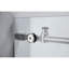 Porte de douche coulissante simple sans cadre 56-60 "x H 76" avec verre transparent antidéflagrant-47431430