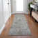 Machine Washable Indoor/Outdoor Xhevrie Gray Rug