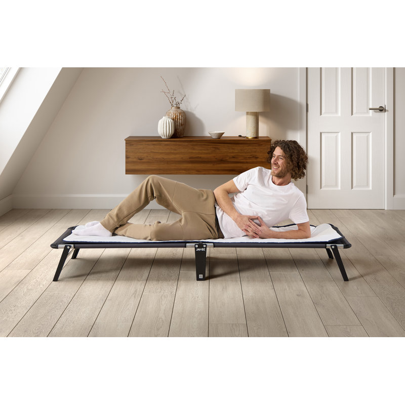 Jay-Be LE59 Lite Folding Camp Bed with Insulator Pad, Single