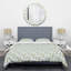Ensemble de housse de couette à feuillage x mid-century-40702529