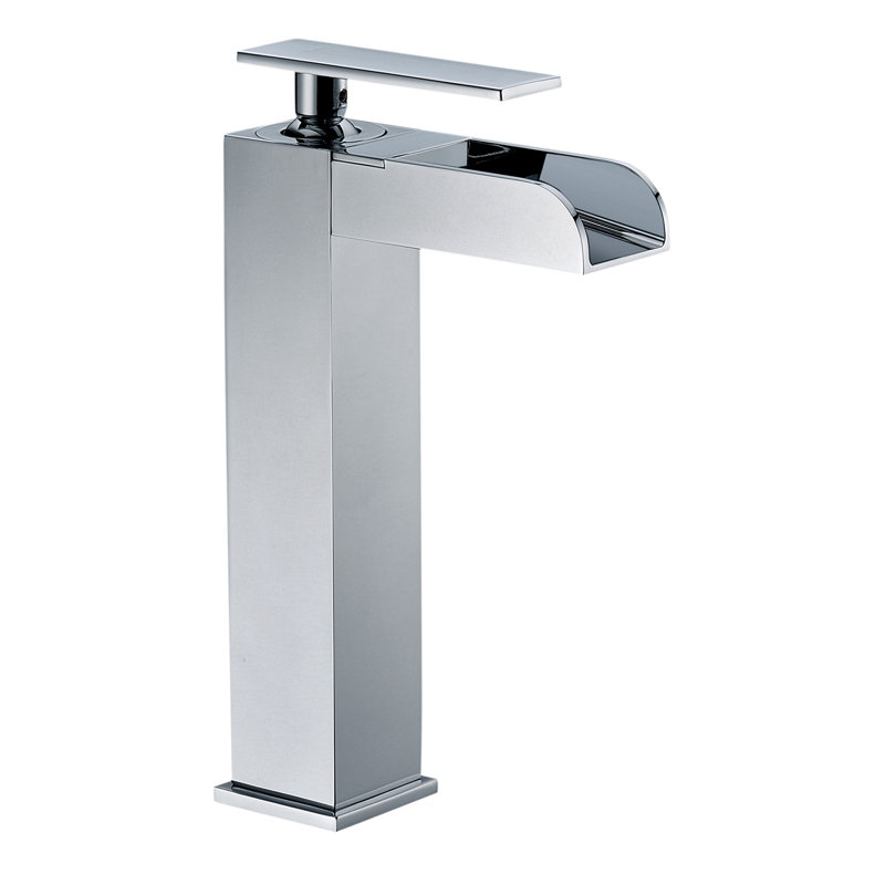 Robinet de salle de bain, Chrome poli