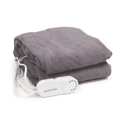 Jeté électrique en peluche micro