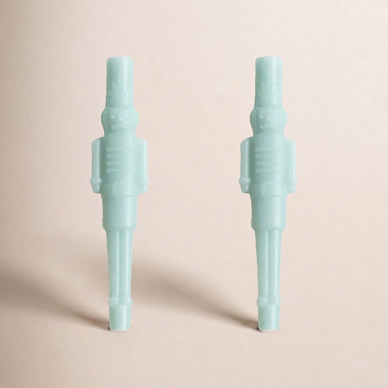 Unscented Taper Candle, Mint