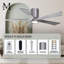 Irene Flushmount Light Kit 5 Blade LED Ceiling Fan-351486039-327028479-400726664
