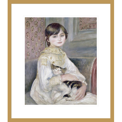 Julie Manet, Pierre-Auguste Renoir, impression giclée sur cadre