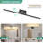 31.5" Black LED Vanity Light, 24W 5CCT Adjustable Bathroom Light Bar, Modern Wall Fixture For Vanity Mirror, Powder Room, Bedroom, Apartment, Hotel-126237195