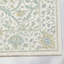 Netline Home Collected Border Muted Green Floral Washable Rug-135771568