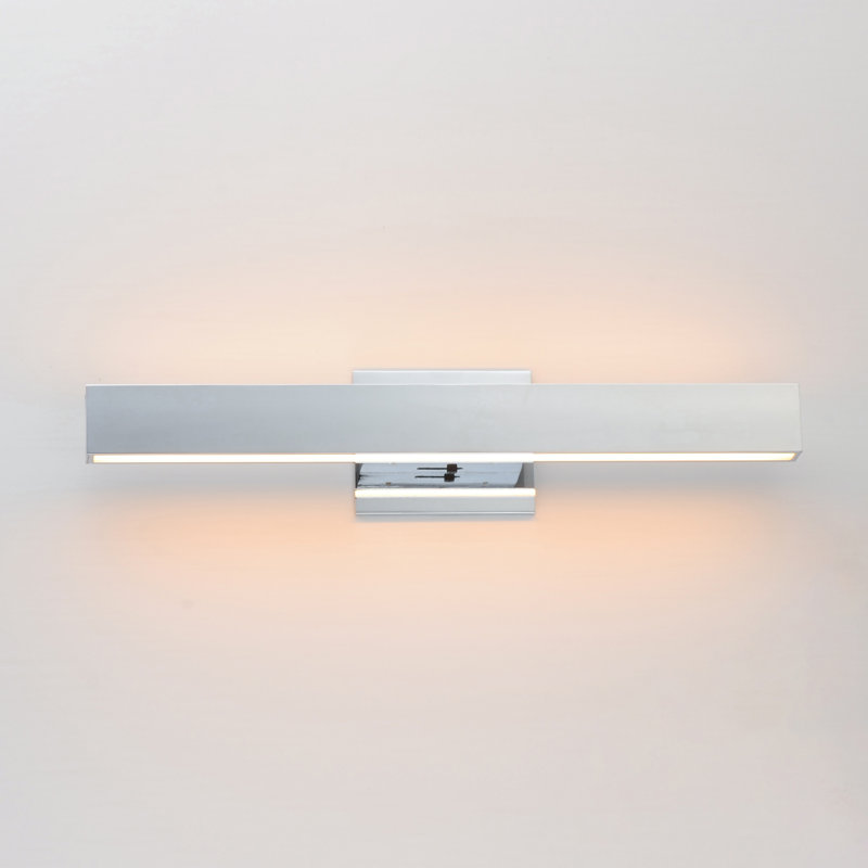 Alumilux Sideline - Bath Vanity-Bath Vanity, Polished Chrome, 4.75" H x 24" W x 3" D