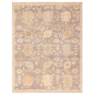 Kavya Oushak Grey Rug 8'0" x 9'11"