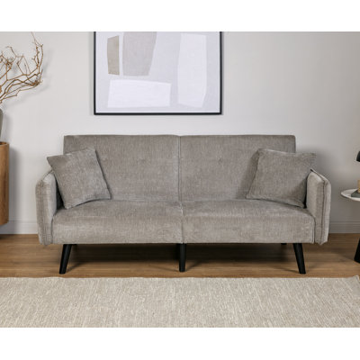 Chillax Dot 75,2" Boucle Convertible Sofa