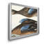Bleu sarcelle à oreilles bleues - reproduction d'art sur toile-947931698-947931699