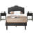 Kempst Metal Piece Bedroom Set-94733192-94733185