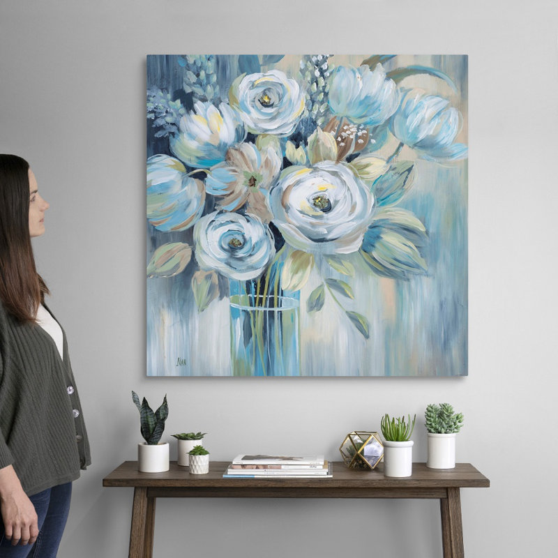 Flourish - reproduction d'art sur toile, Toile tendue, H 36 po x l 36 po x P 1,25 po
