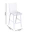 Chaise d'appoint en métal Simoneaux