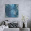 Art mural luxueux en métal «Crystalline 4» par Chariklia Zarris, 36 po x 36 po-114970531