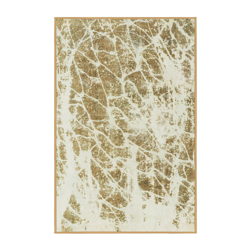 Abstract Indoor Rug, Rectangle 3' x 5'
