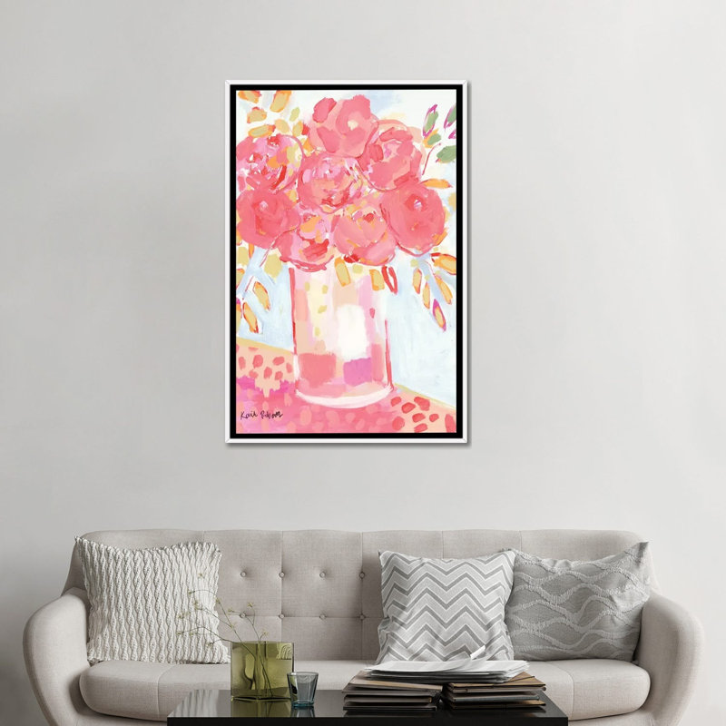 « Watermelon Crush » par Kait Roberts, reproduction d’art, Pas de tapis, Toile blanche encadrée, H 48 po x l 32 po x P 1,5 po