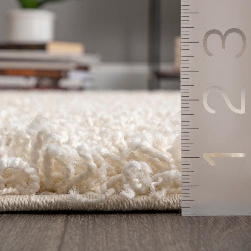 Tapis à poils longs Eliza, Tapis de couloir 2 pi 8 po x 8 pi, Ultramoelleux 2 po