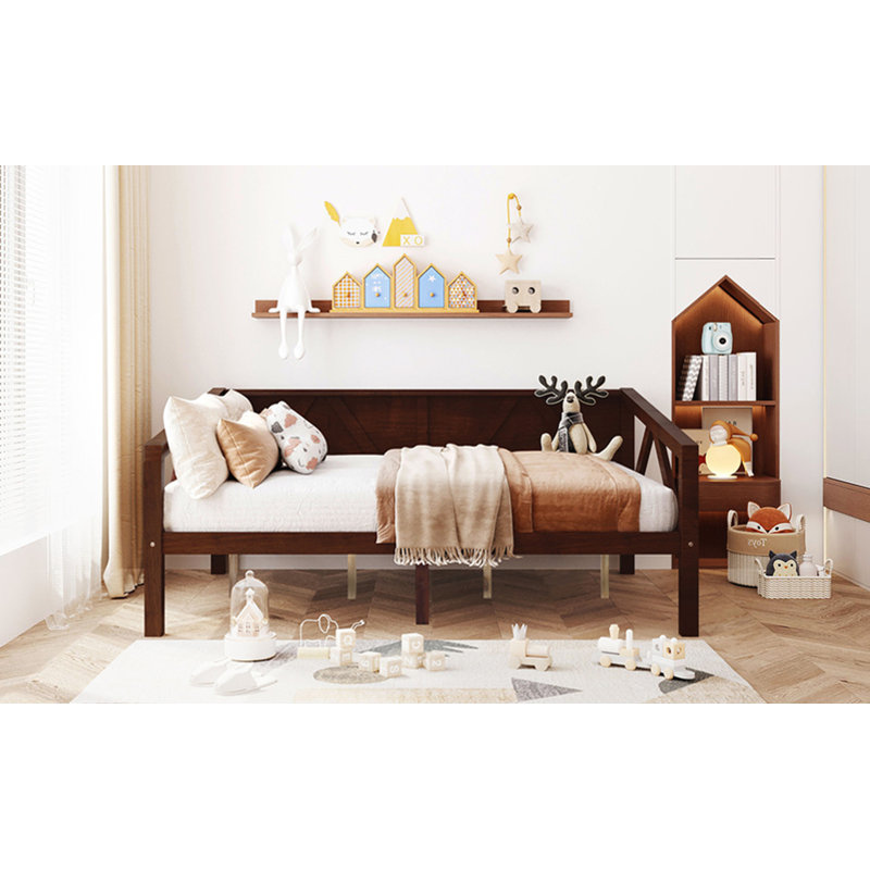 Modern Design Daybed, Full, Espresso