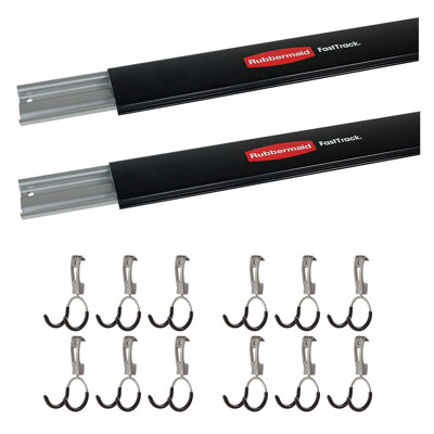 14 Piece Storage Rail Set