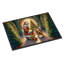 Paillasson finlandais Spitz and Santa Claus-112753815