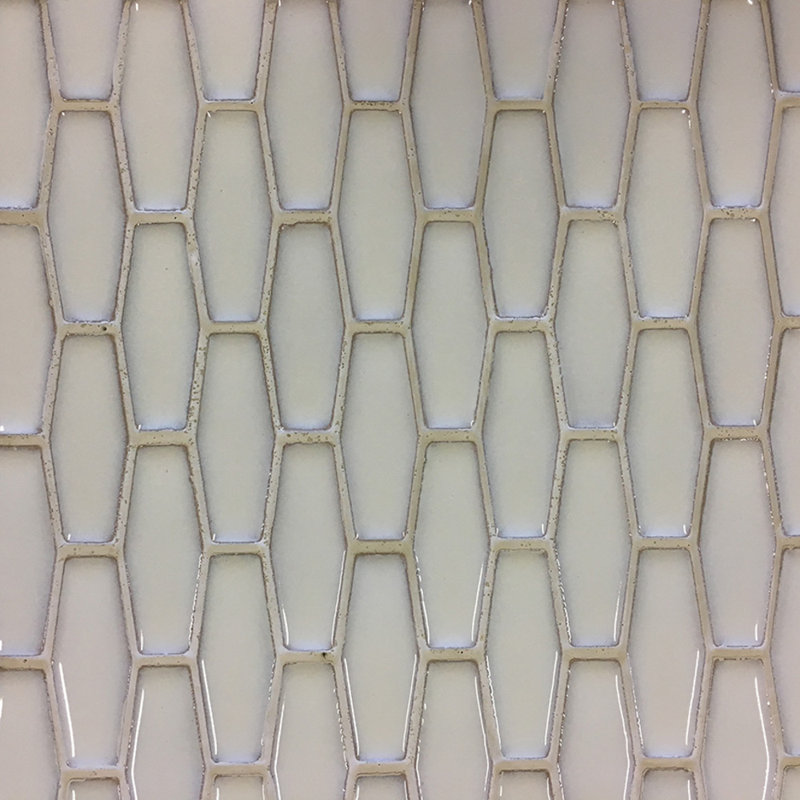 Échantillon - Mosaïque en porcelaine émaillée
