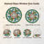 Panneau de vitrail Mandala Design - H 12 po-123147451