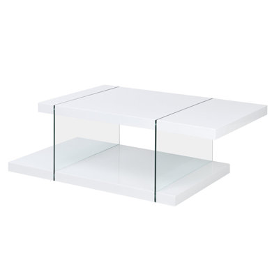 Truitt Floor Shelf Coffee Table