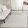 Laureldale Hand Loomed Wool Viscose Chevron Rug in Silver