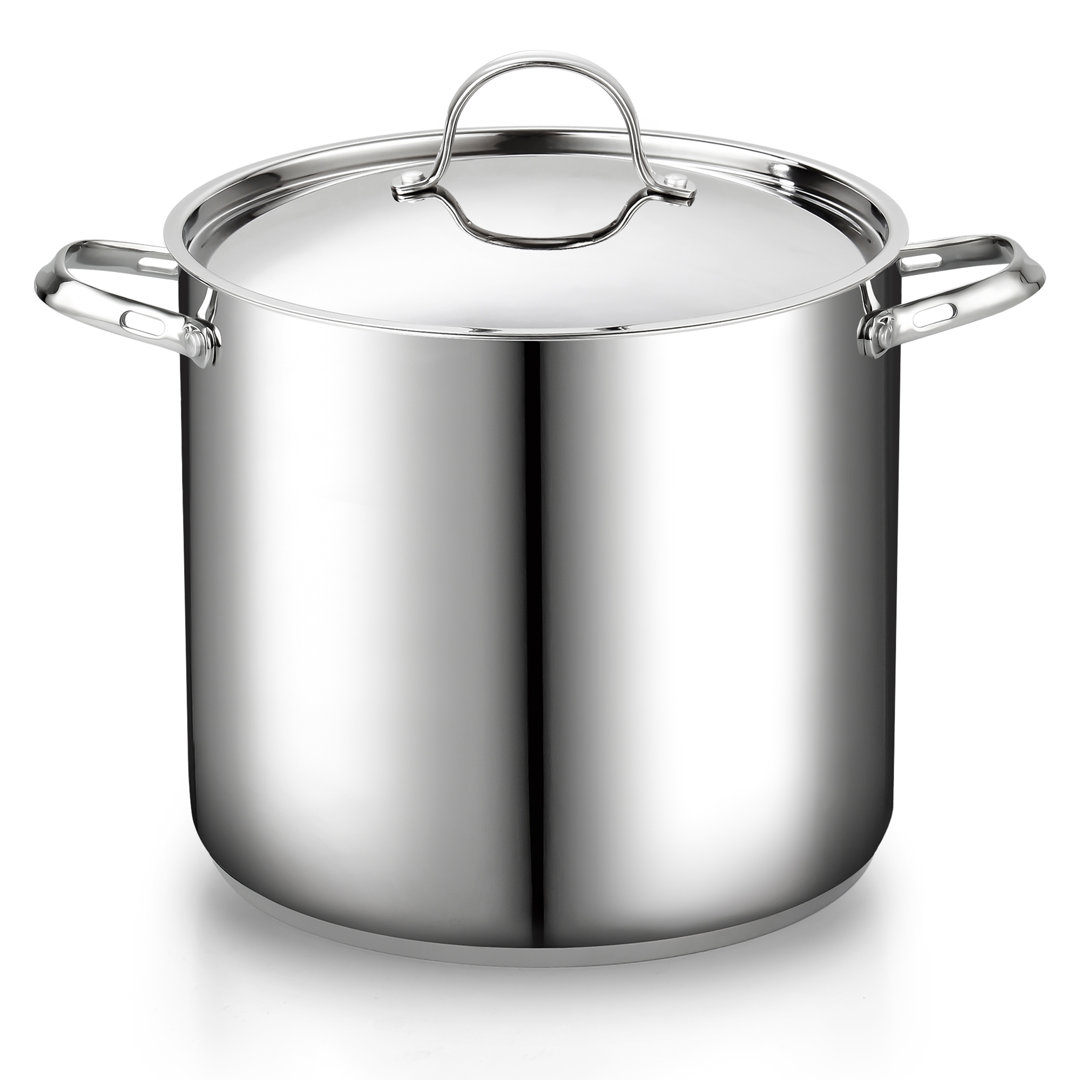 Cooks Standard Classic Stainless Steel Stockpot with Lid Cooks Standard 