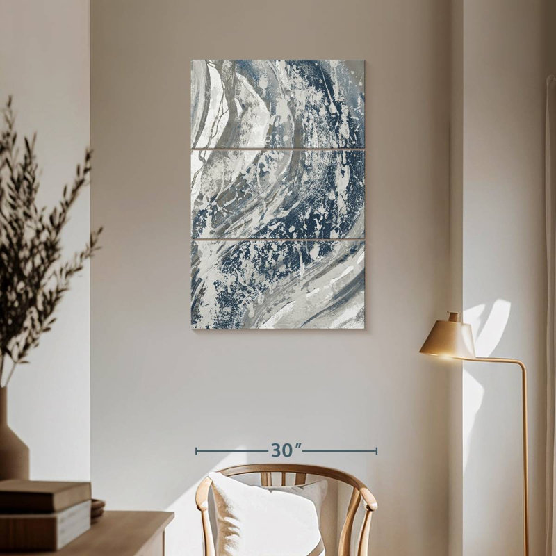 Avery Blue Wave Spalsh, 57" H x 36" W