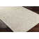 Rectangle Rhorer Argyle Polyester/Wool Area Rug in Beige