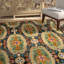 Tapis gris anthracite en laine noué à la main Ferrera Jahiem-320130600