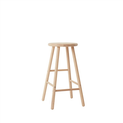 Moto Solid Wood Stool